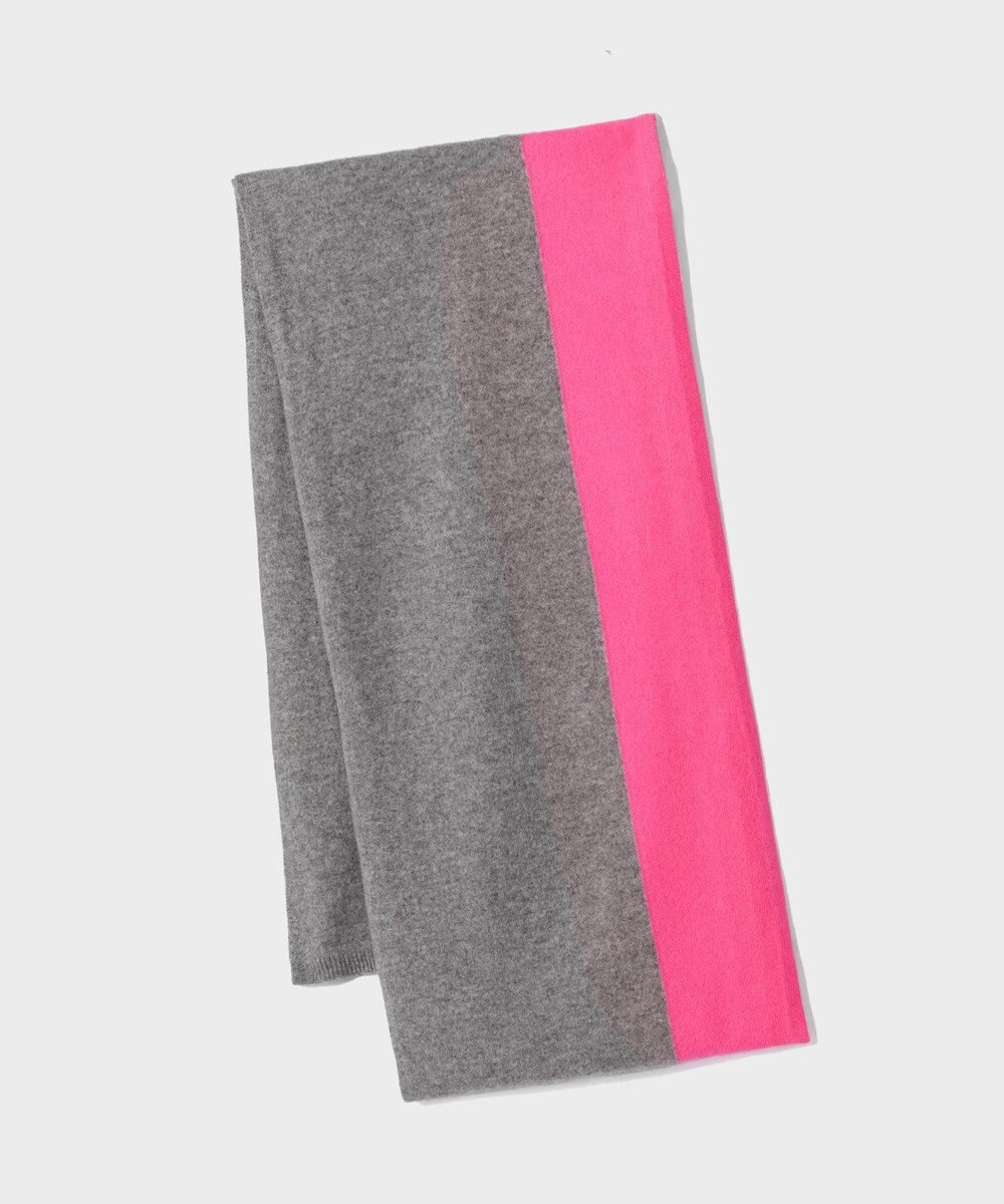 GRACE CONTINENTAL カシミヤバイカラーストール 
