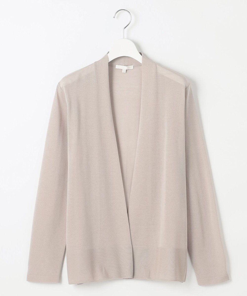 自由区 【接触冷感・UVケア・洗える】ファンクショナル カーディガン 