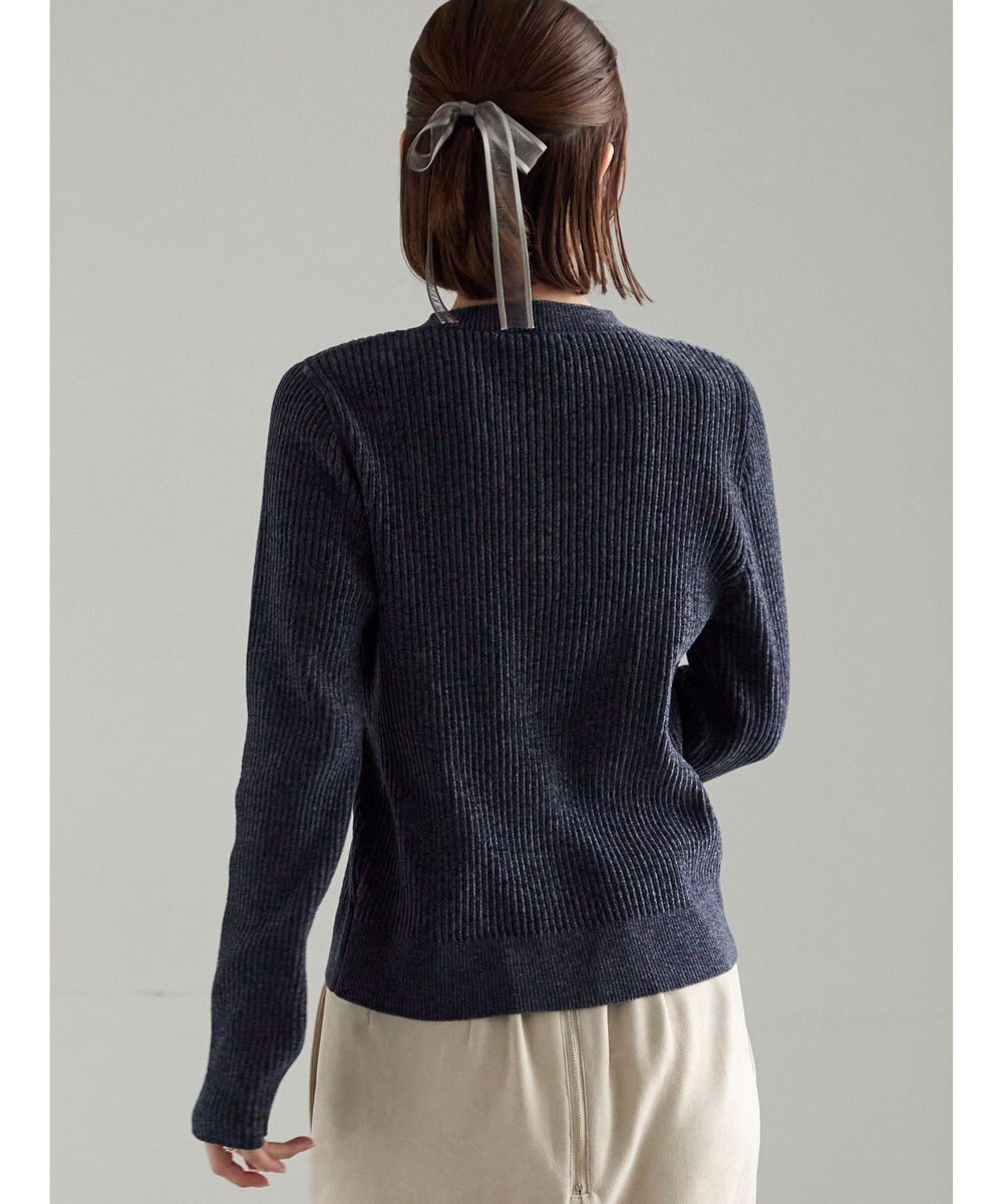 Te chichi モールリブカーディガン 