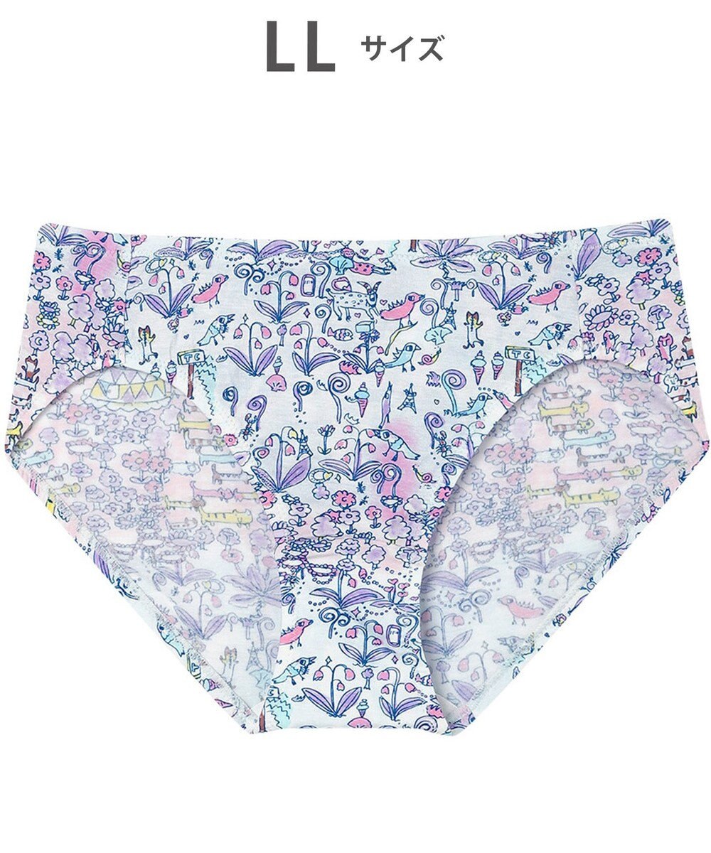 tsumori chisato SLEEP ツモリチサト ショーツ ベア天竺素材(身生地) はきこみ丈あさめ レディース UPX410 /ワコール 