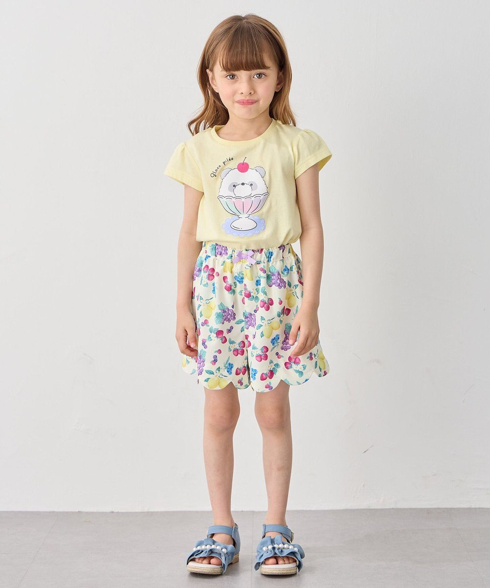 ANY KIDS 水陸両用 総柄 ショートパンツ 