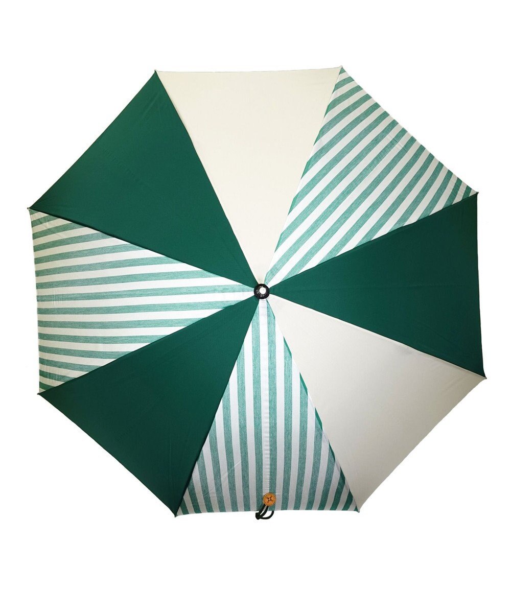 +RING UNISEX プラスリング 長傘 60cm GRN-STP T1351 