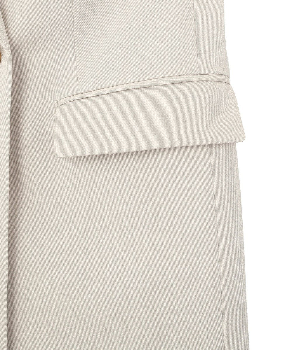 YECCA VECCA ドライタッチ金釦テーラードジレ 