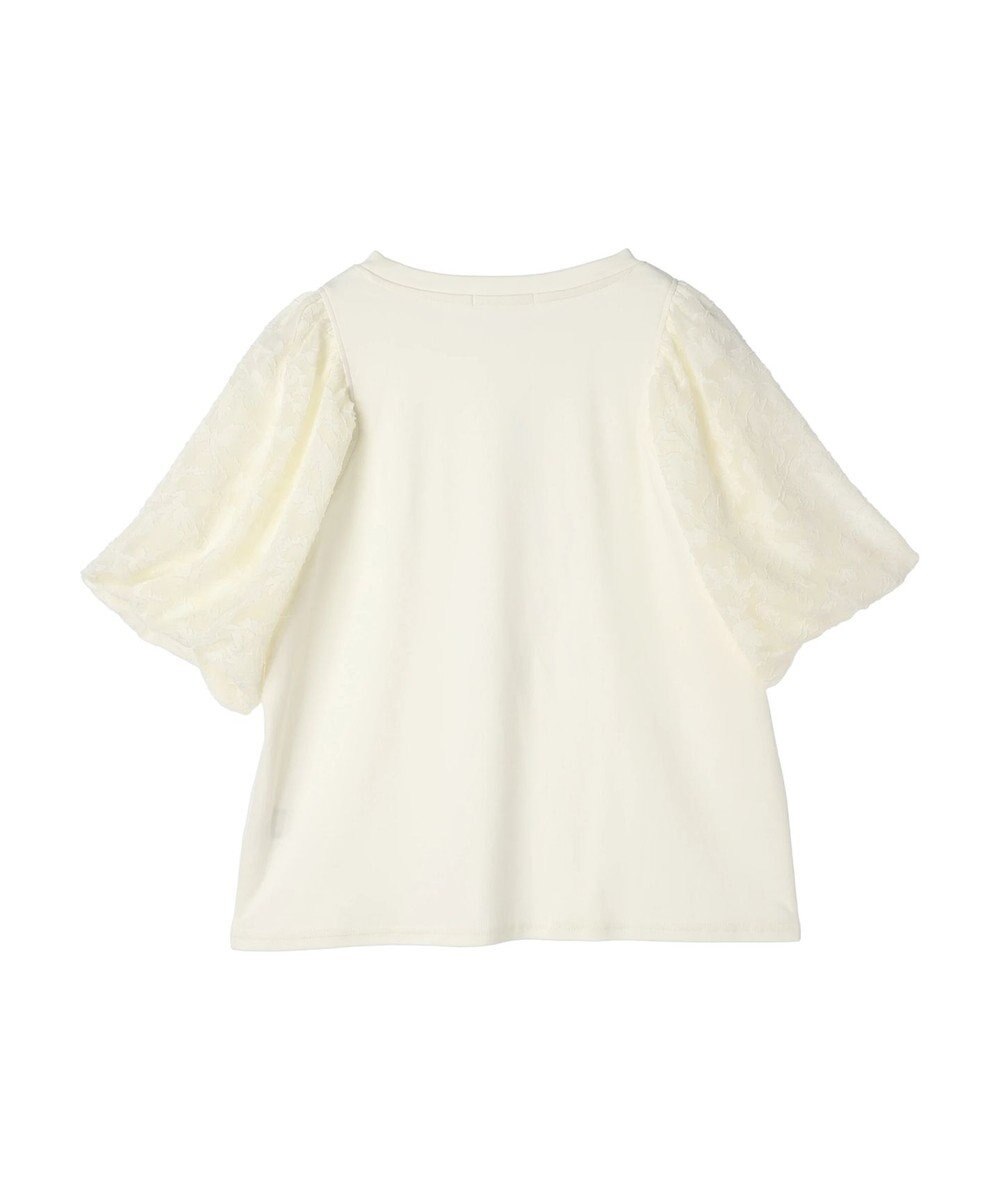 AMERICAN HOLIC ジャガードスリーブカットプルオーバー 