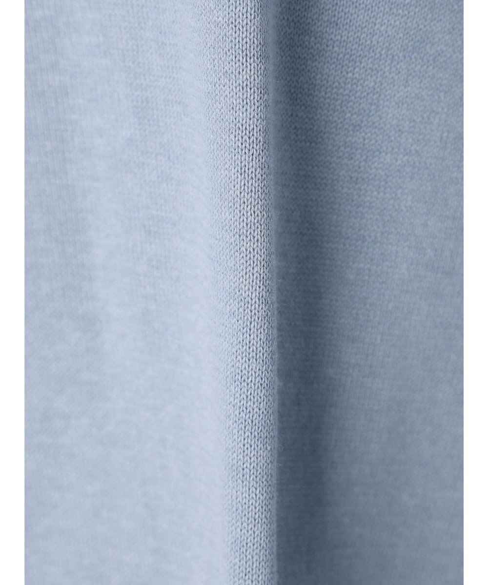 earth music&ecology バックボタンクルーネックニットプルオーバー 