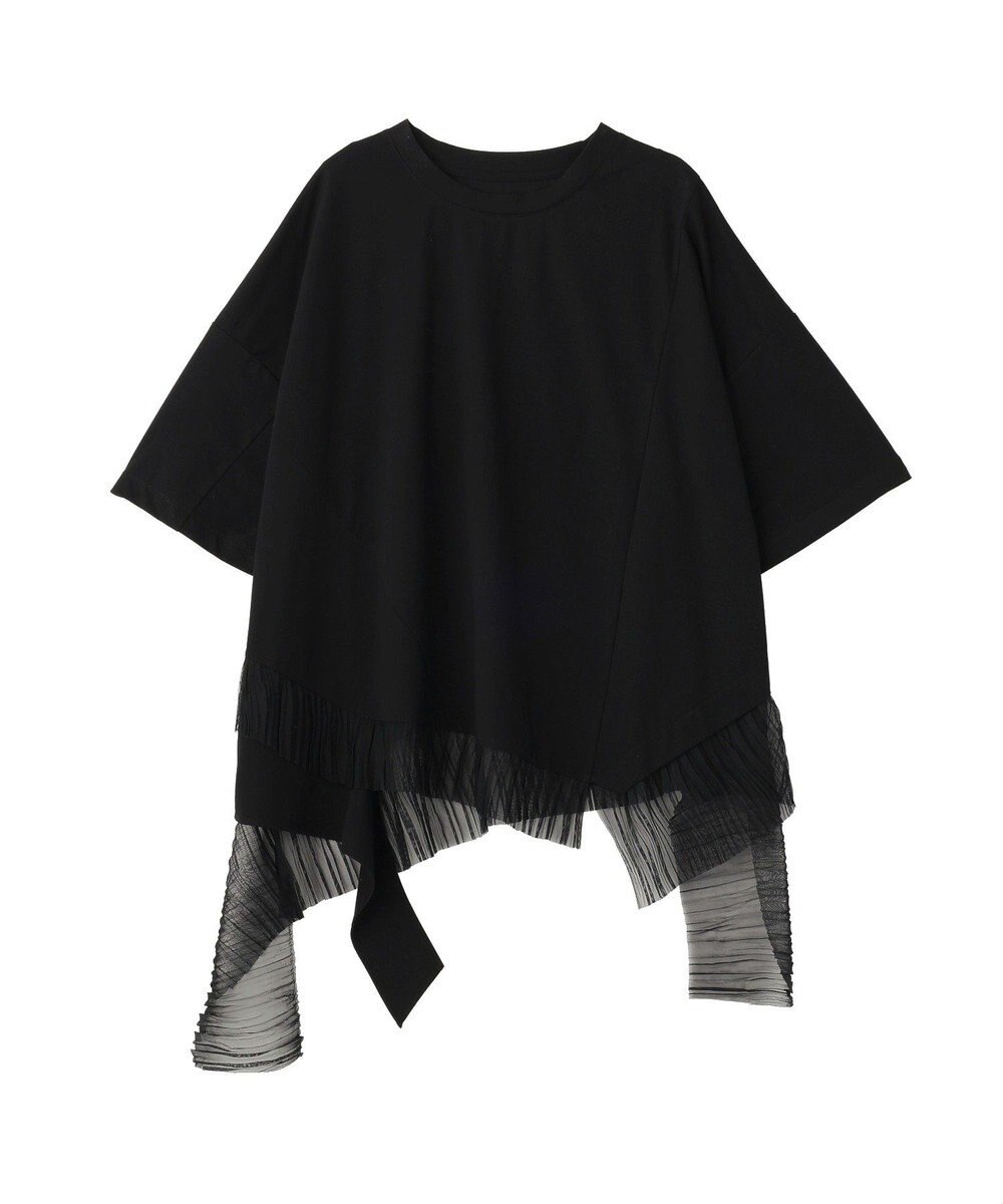 YECCA VECCA 裾アシメデザインプルオーバー 