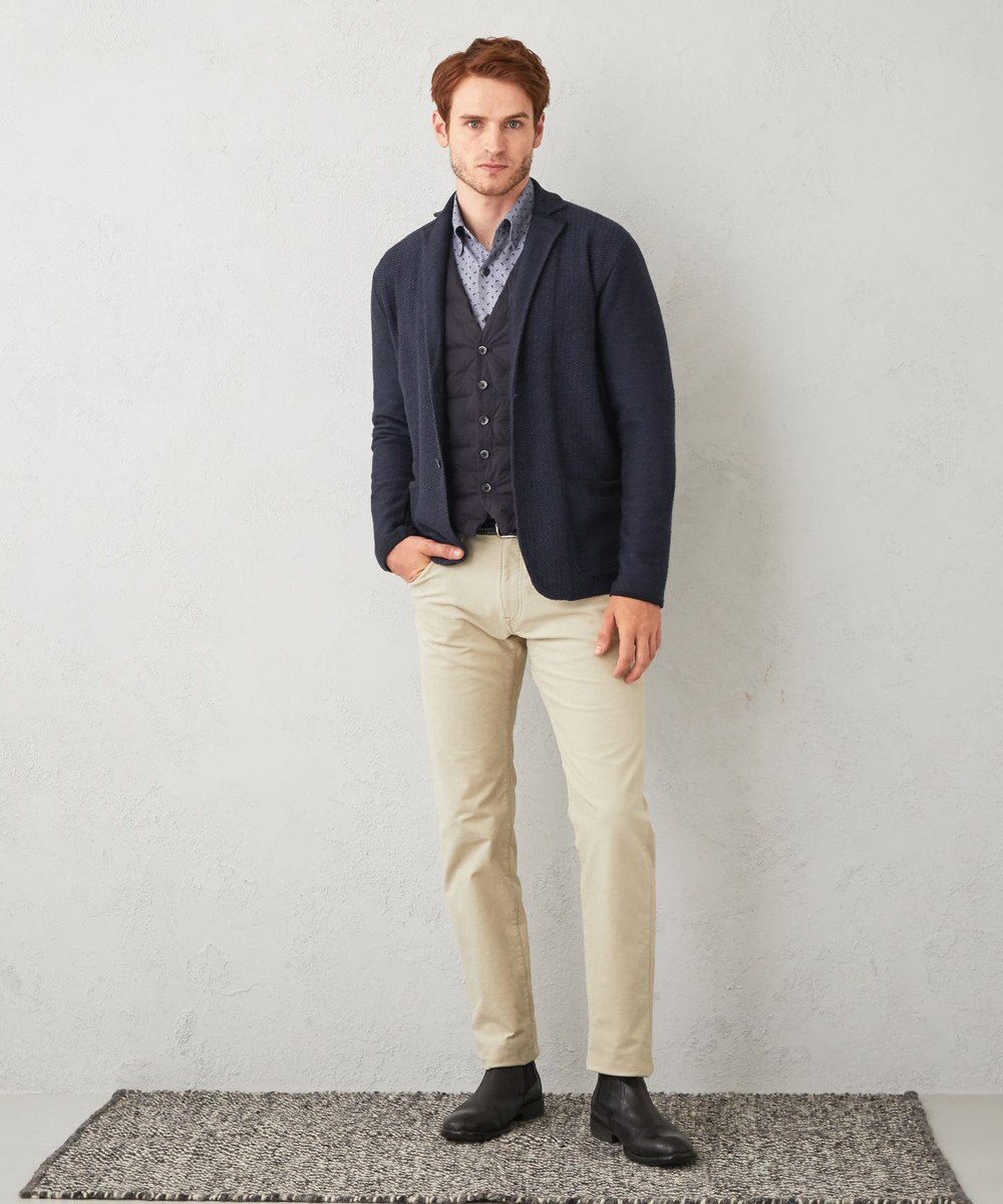 JOSEPH ABBOUD 【インナーダウン対応】2WAYストレッチダウンベスト 