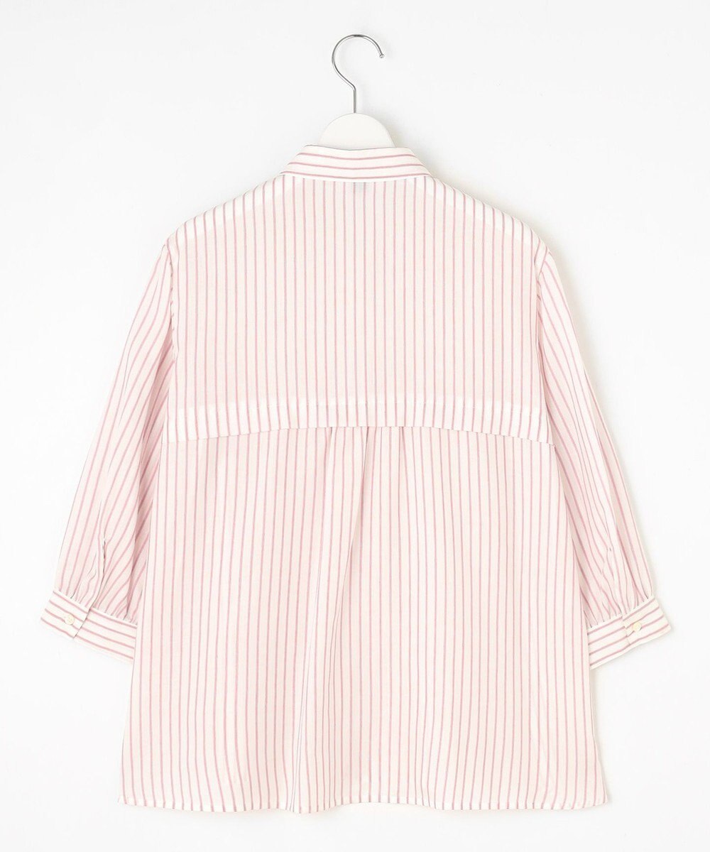 J.PRESS LADIES L 【洗える】ウォッシャブルキュプラツイル シャツ 