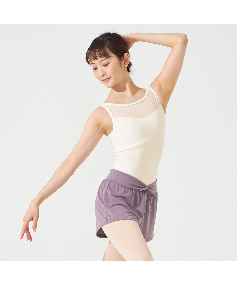 Chacott ノースリーブレオタード 