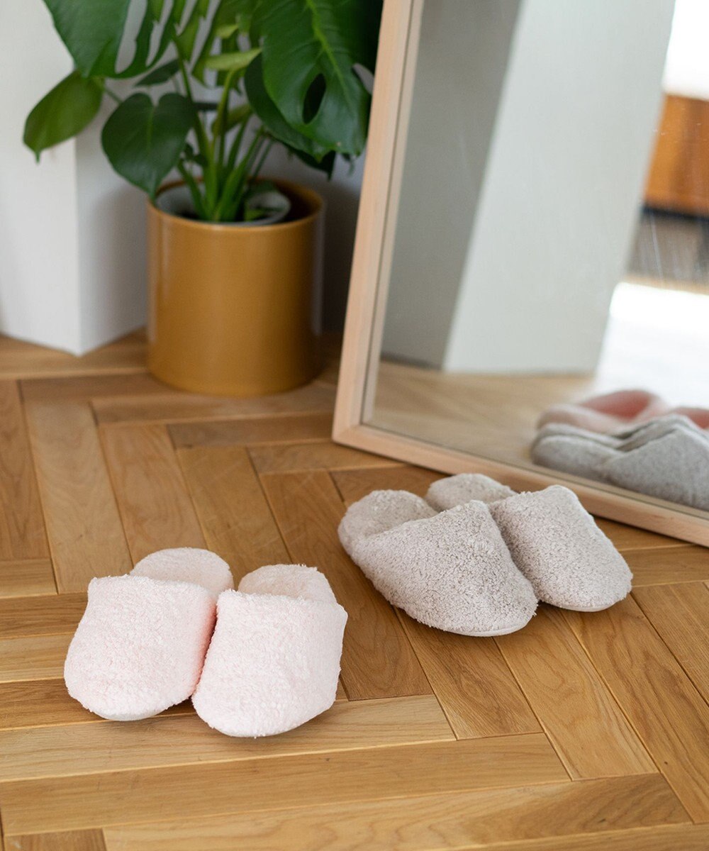 UCHINO ごくふわスリッパ　「ユニティ」　Mサイズ(足のサイズ23-25cm) 