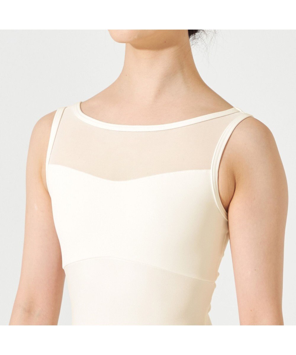 Chacott ノースリーブレオタード 