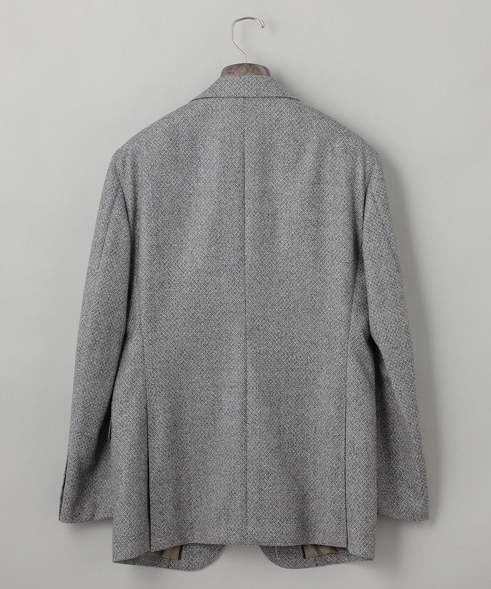 GOTAIRIKU 【DELFINO】ナポリジオメトリックツイード ジャケット_グレー 