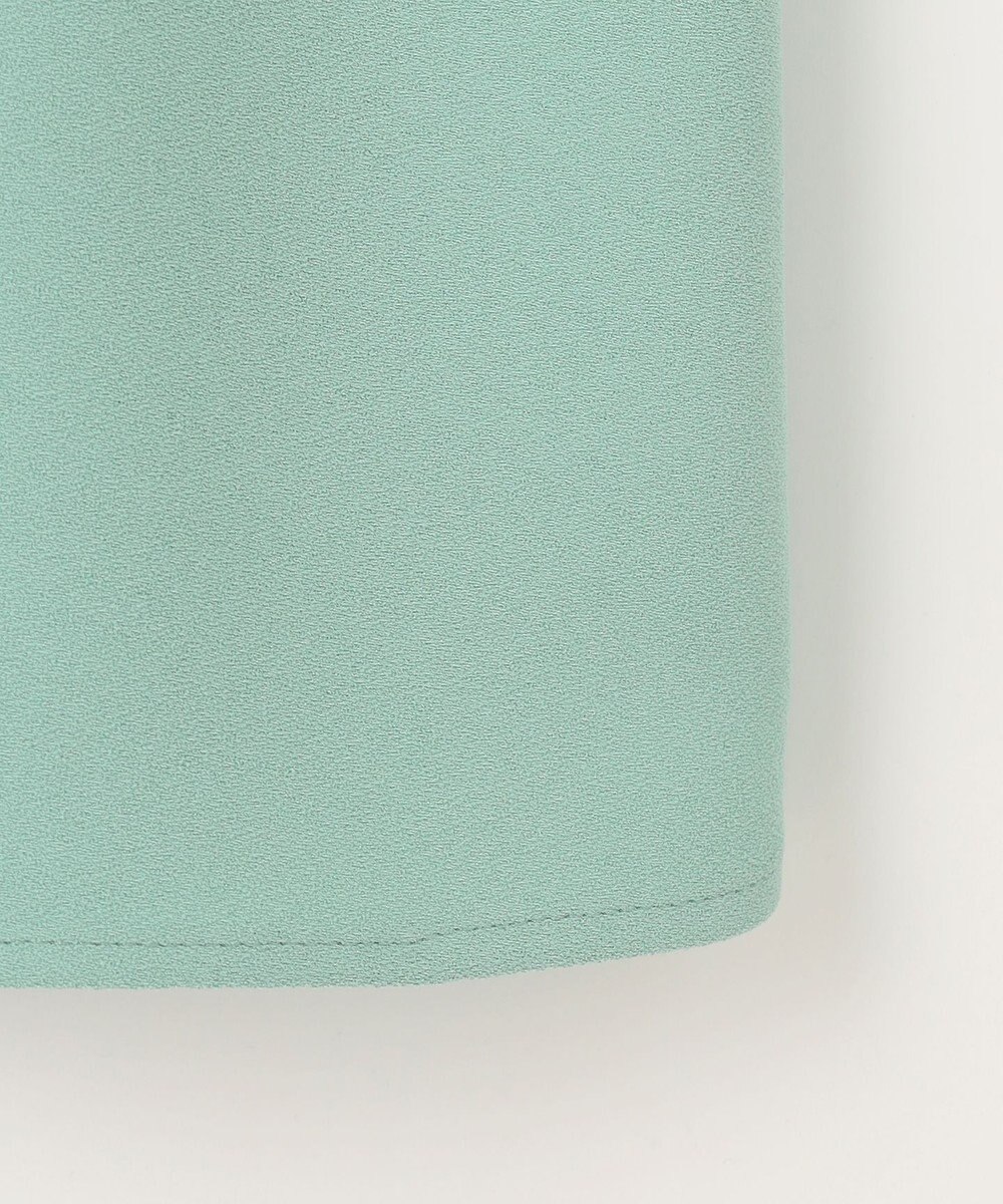 自由区 【SHIHOさんコラボ・洗える】バックサテンジョーゼット ブラウス 