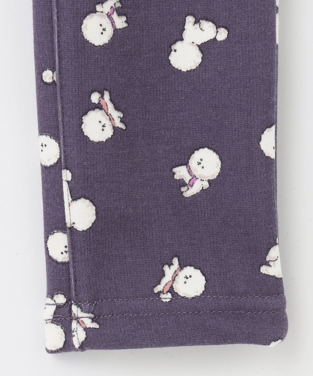 ANY KIDS 裏シャギー総柄ガーリーパンツ 