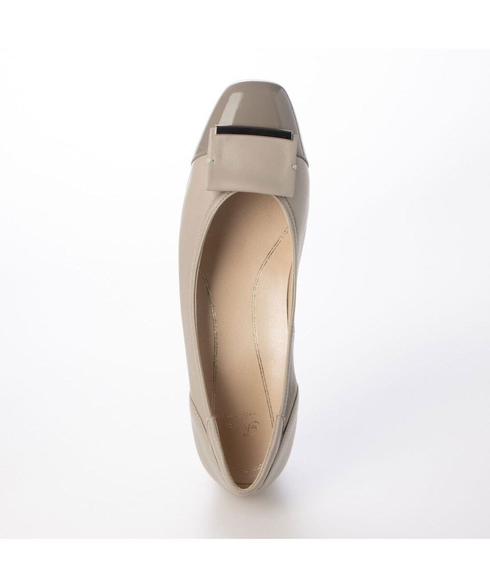 Riz raffinee <Riz raffinee>【3E】ローヒールスクエアパンプス 