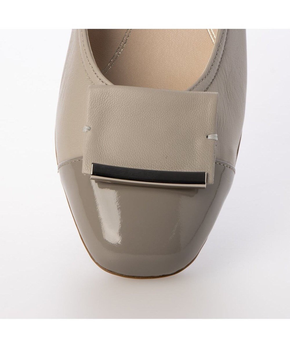 Riz raffinee <Riz raffinee>【3E】ローヒールスクエアパンプス 