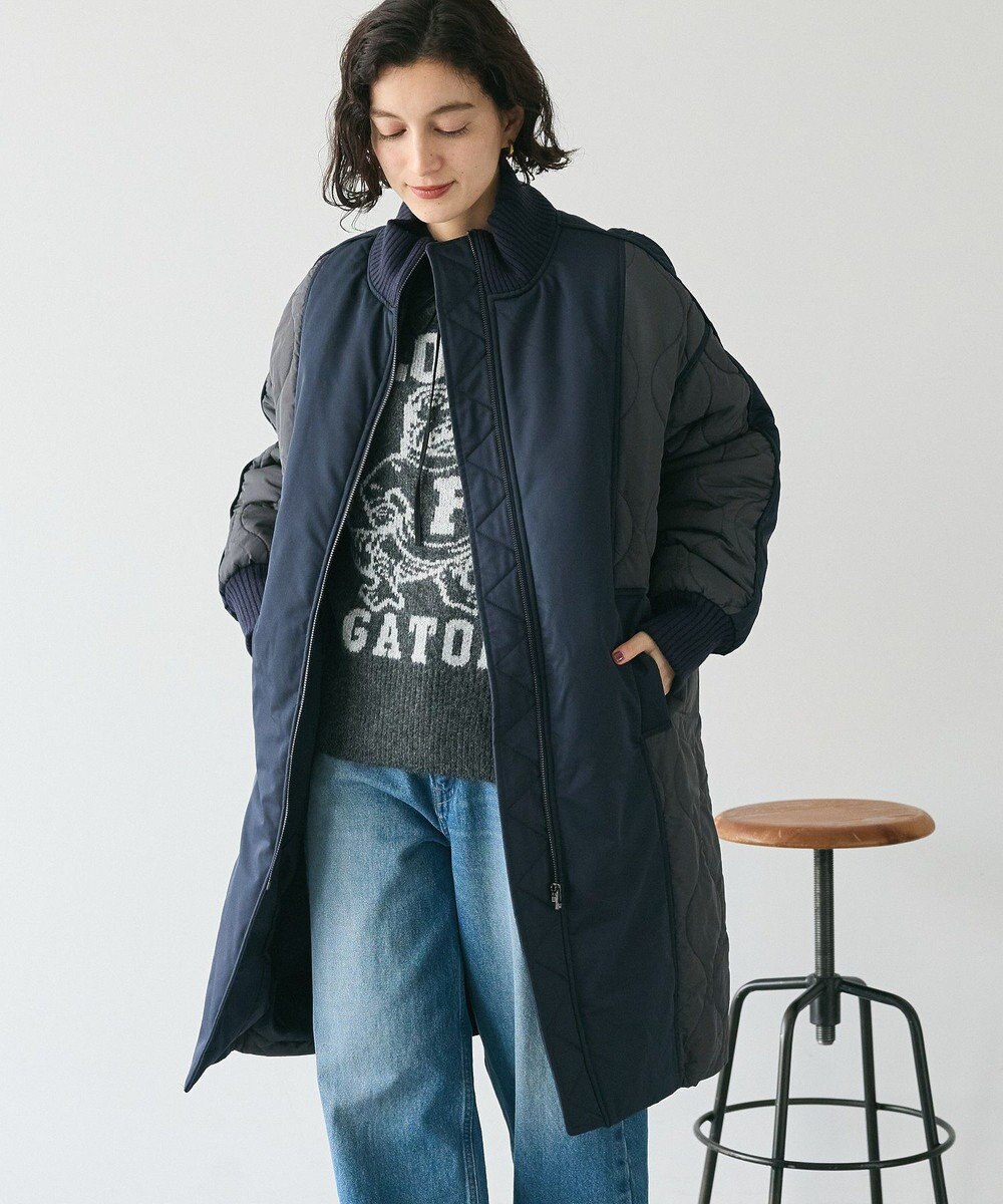 CRAFT STANDARD BOUTIQUE 中綿ヨーク切替ミリタリーコート 
