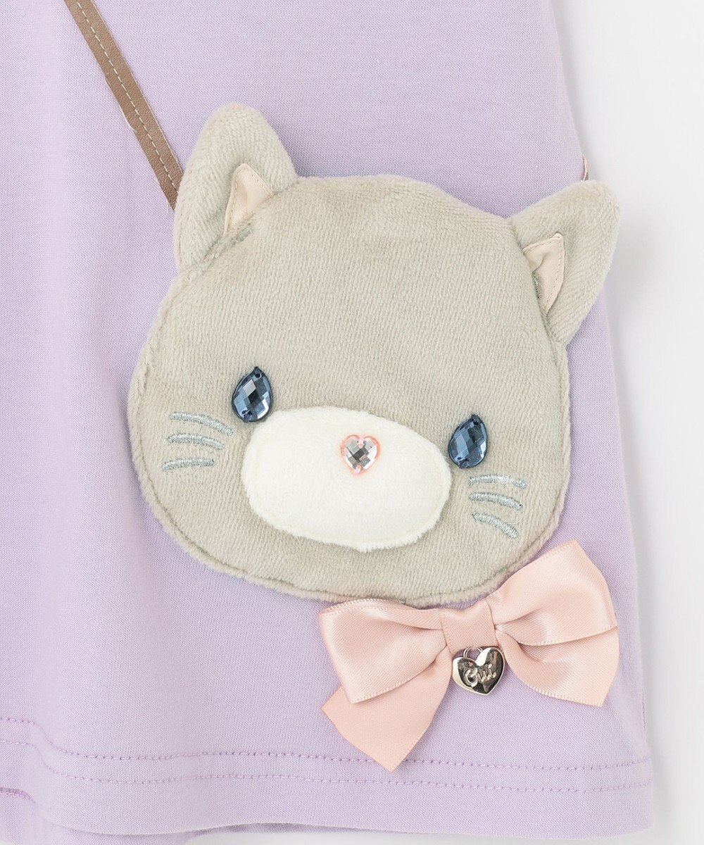 ANY KIDS アニマルポシェットTシャツ 