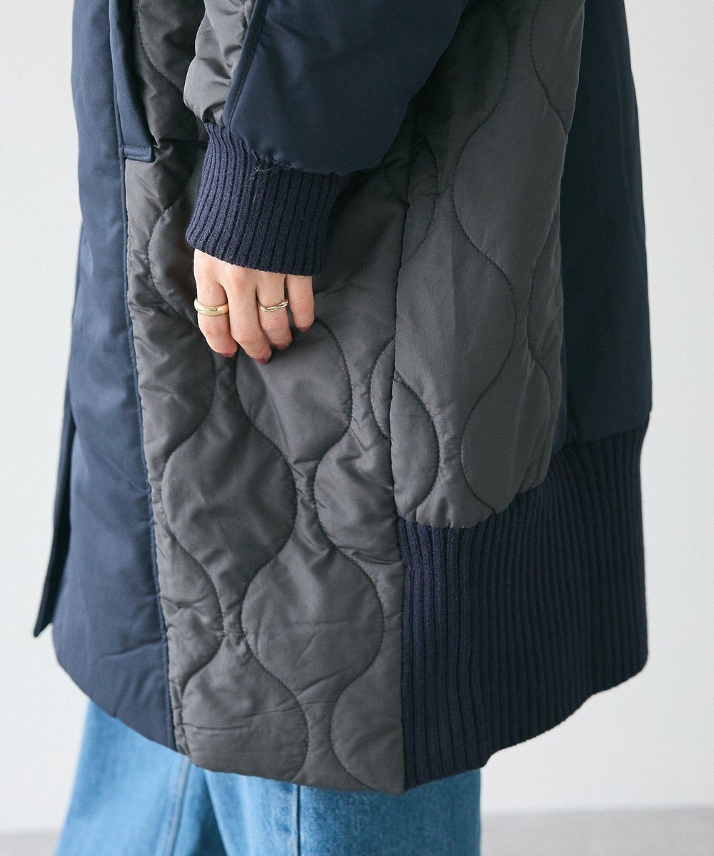 CRAFT STANDARD BOUTIQUE 中綿ヨーク切替ミリタリーコート 