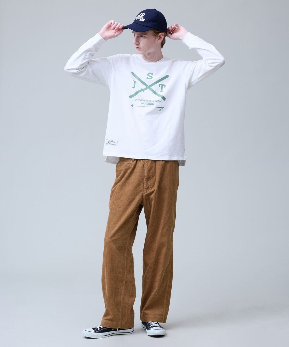 J.PRESS MEN 【NYUZELESS】メルトンベースボール キャップ 