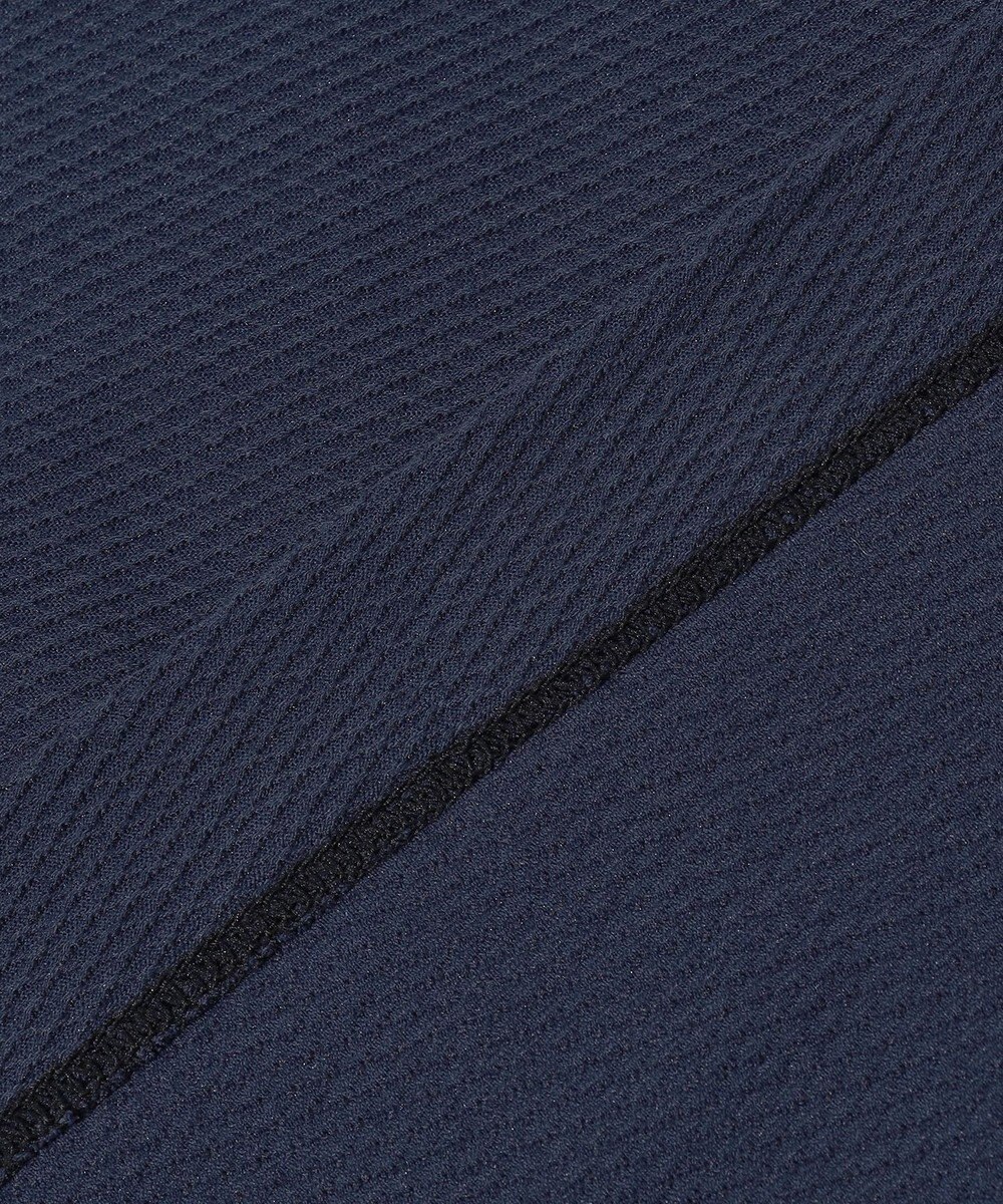 JOSEPH ABBOUD MOUNTAIN 【MADE IN JAPAN/吸水速乾】ダイヤモンドワッフル アウトドア ポロシャツ 