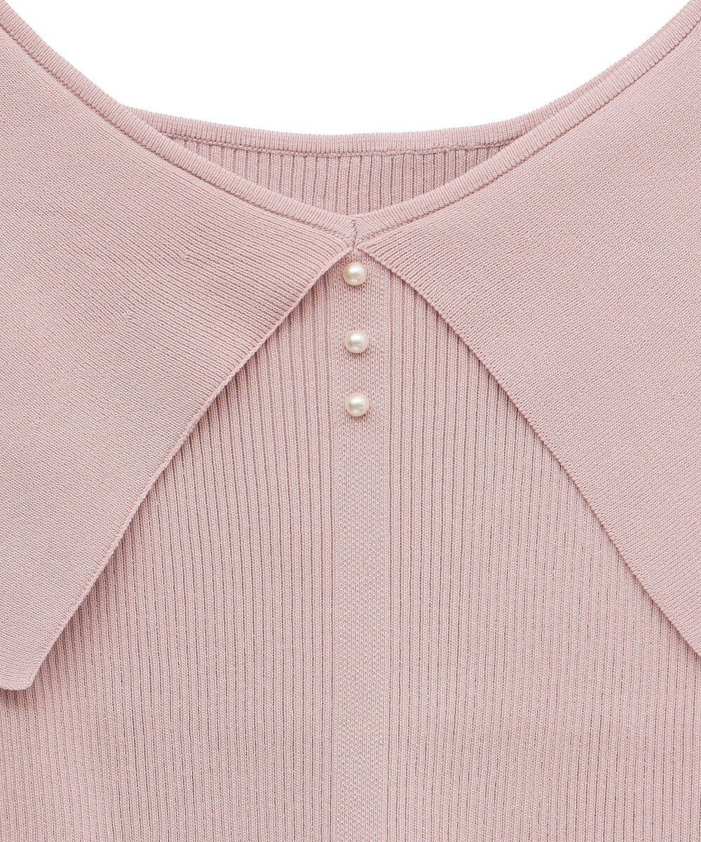 earth music&ecology ビッグカラーノースリニットトップス 