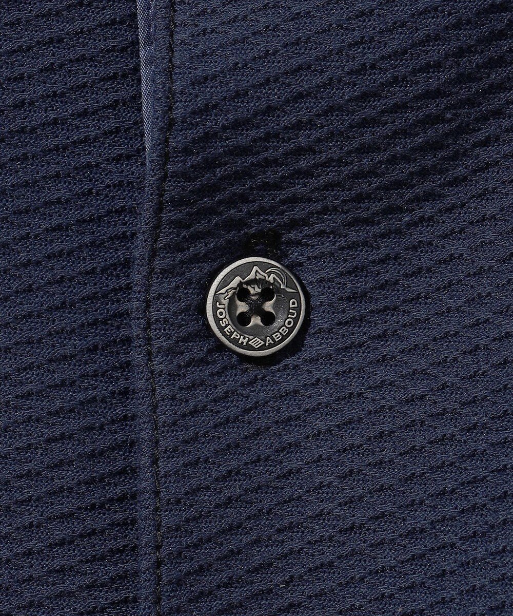 JOSEPH ABBOUD MOUNTAIN 【MADE IN JAPAN/吸水速乾】ダイヤモンドワッフル アウトドア ポロシャツ 