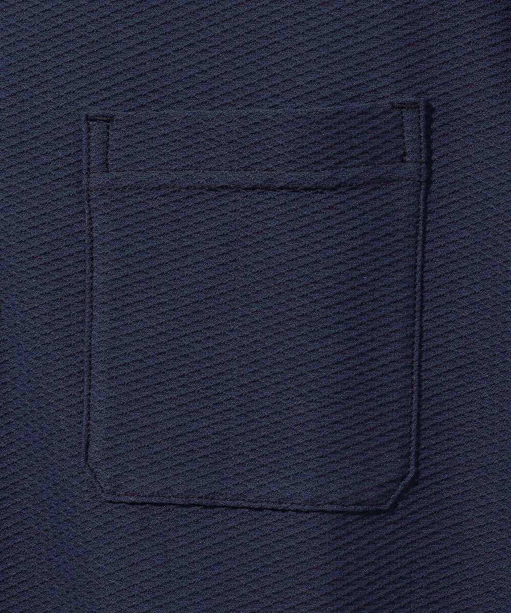 JOSEPH ABBOUD MOUNTAIN 【MADE IN JAPAN/吸水速乾】ダイヤモンドワッフル アウトドア ポロシャツ 