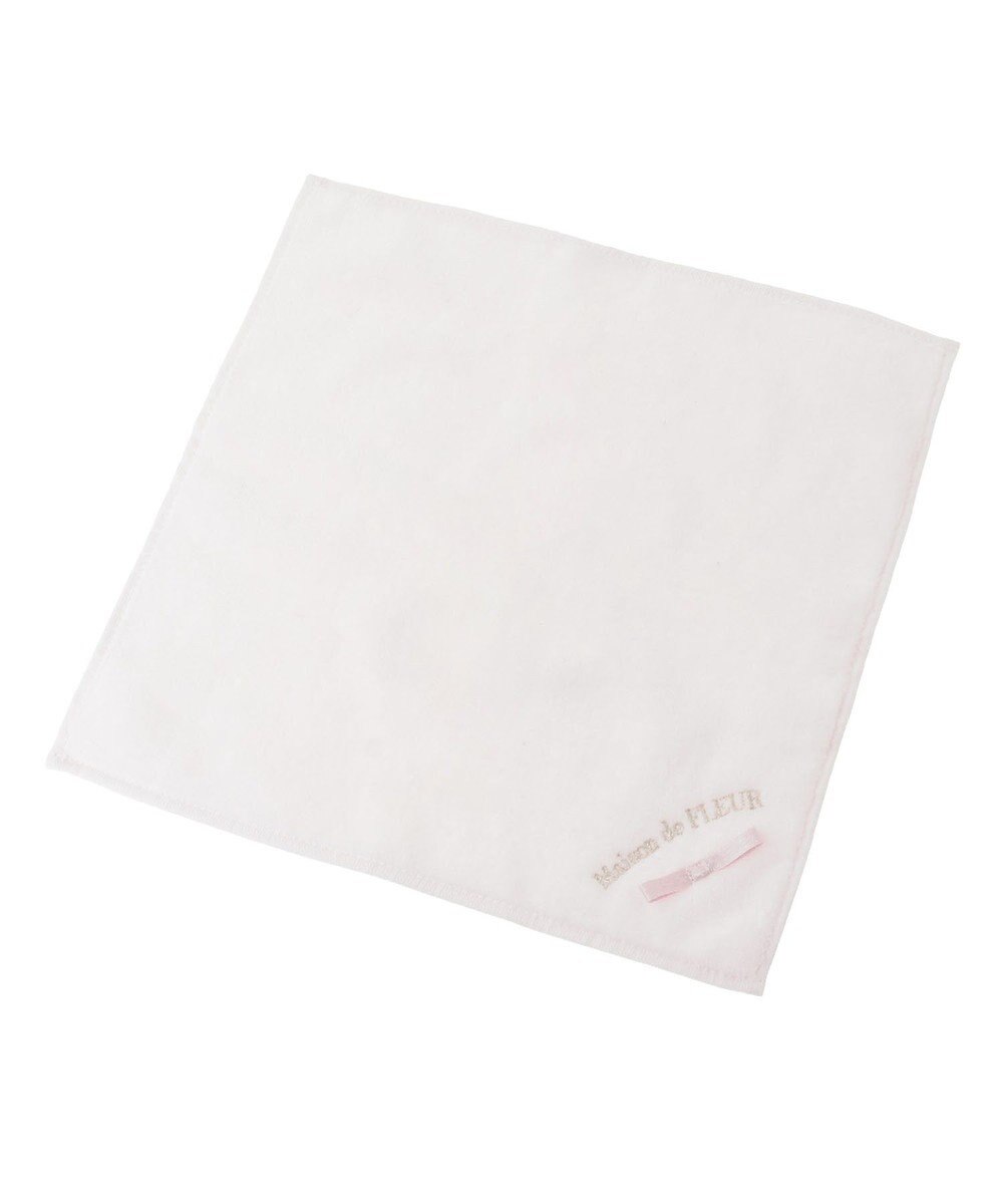 Maison de FLEUR ラメリボンタオルハンカチ 