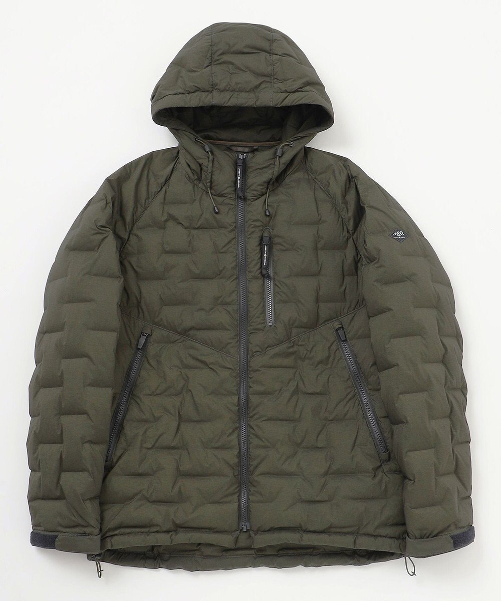 JOSEPH ABBOUD MOUNTAIN 【ストレッチ/撥水/軽量/パッカブル/ライナードッキング対応】2WAYストレッチ ダウン パーカー 