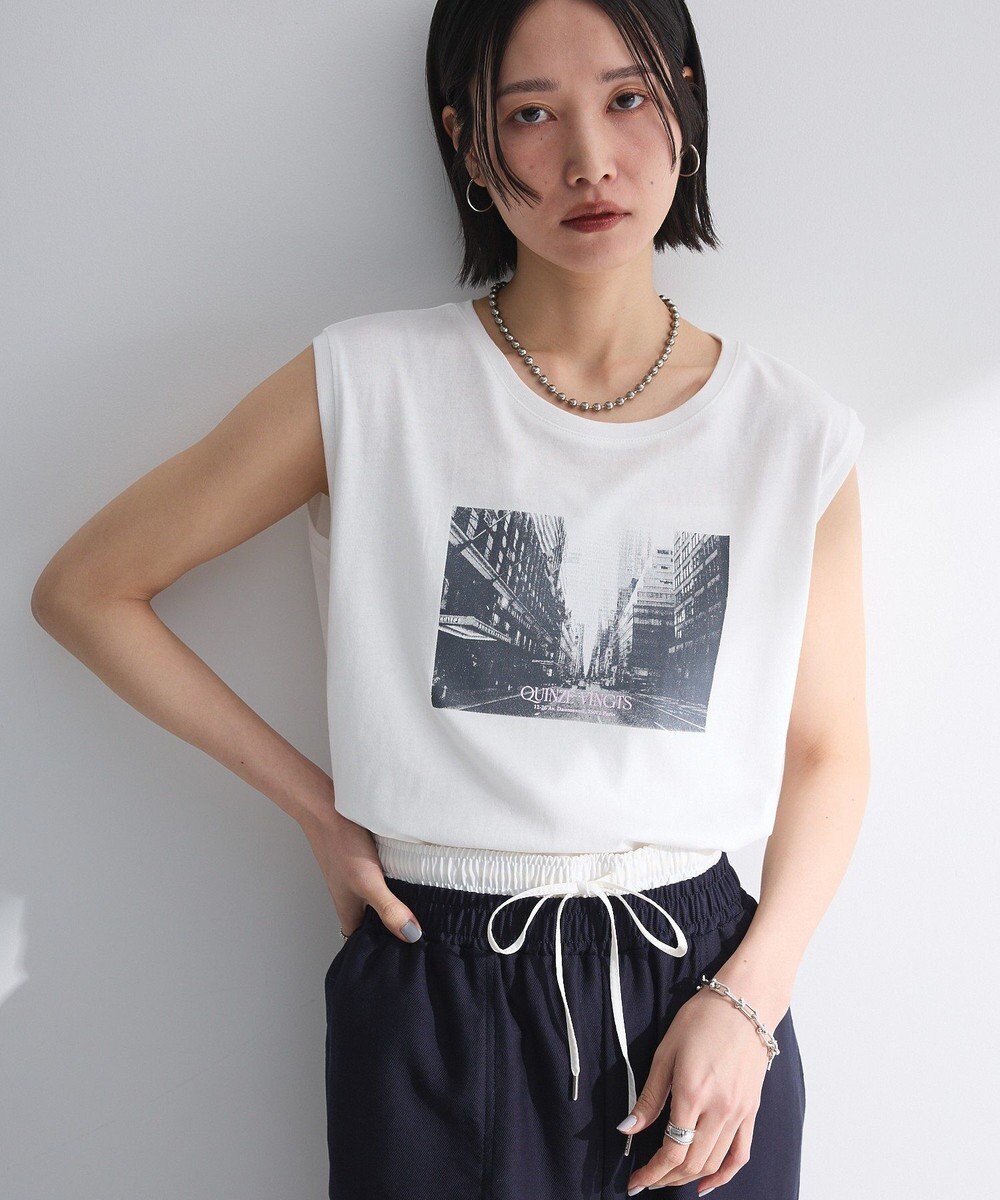 Green Parks ノースリーブフォトプルオーバー 