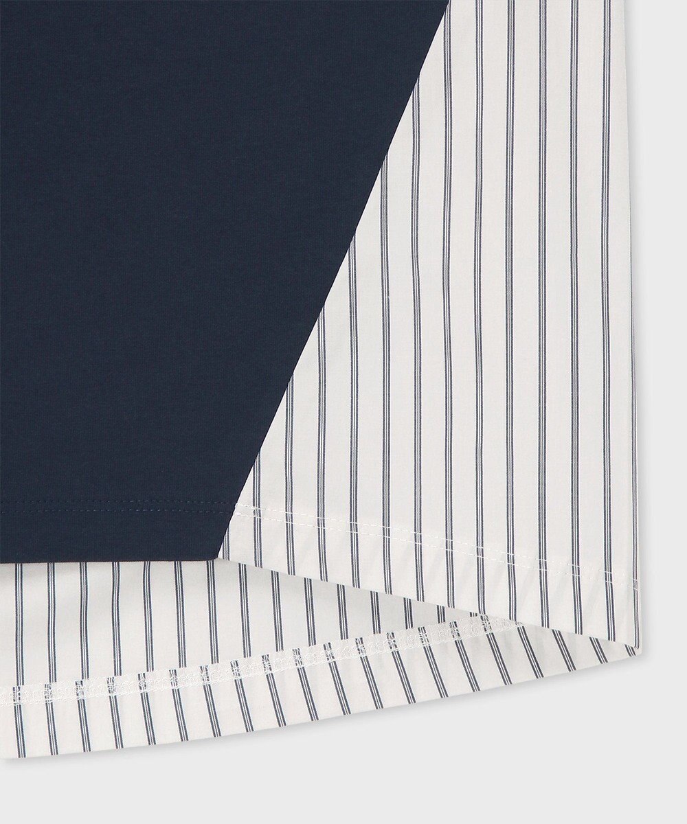 Paul Smith シャツ コンビ フレア カットソー 