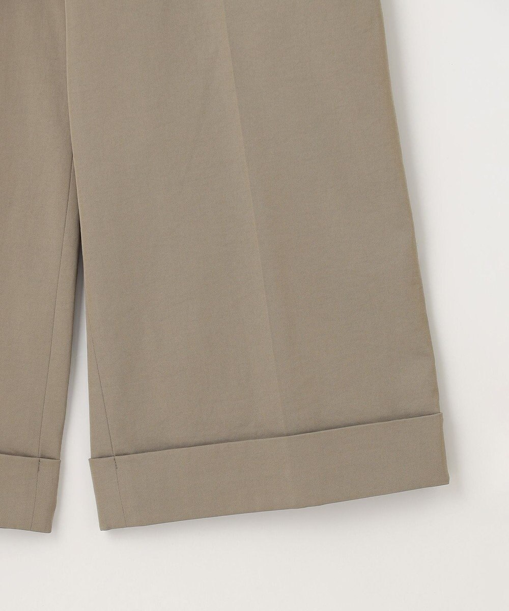 J.PRESS LADIES 【洗える・吸水速乾】コットン麻シェルドライ クロップド パンツ 