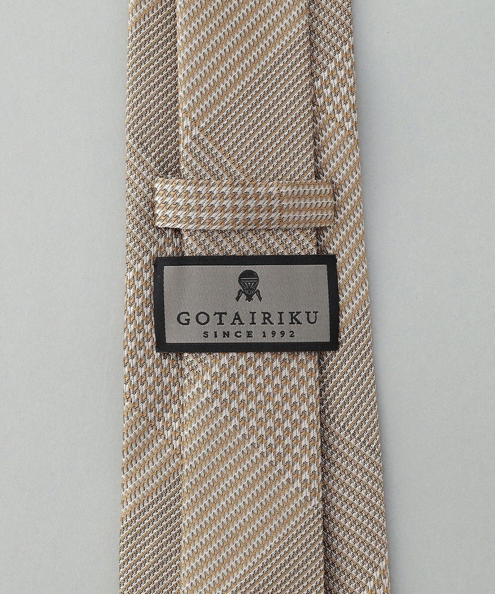GOTAIRIKU GOTAIRIKU別注【日本製】シルク ネクタイ_格子柄 