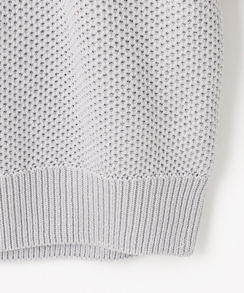 ANY 【手洗い可/UVカット】シャイニーコットンニット 