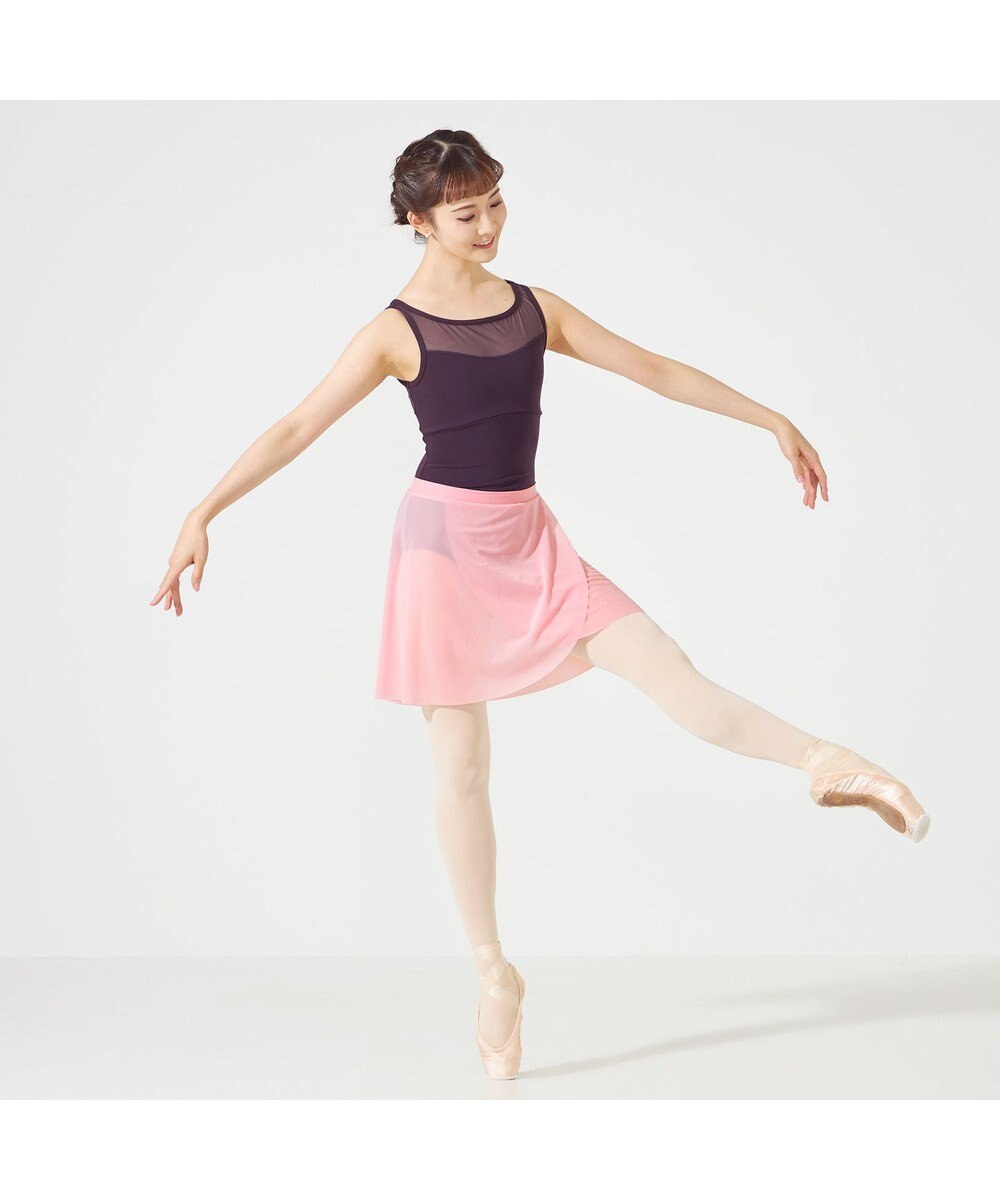 Chacott ノースリーブレオタード 