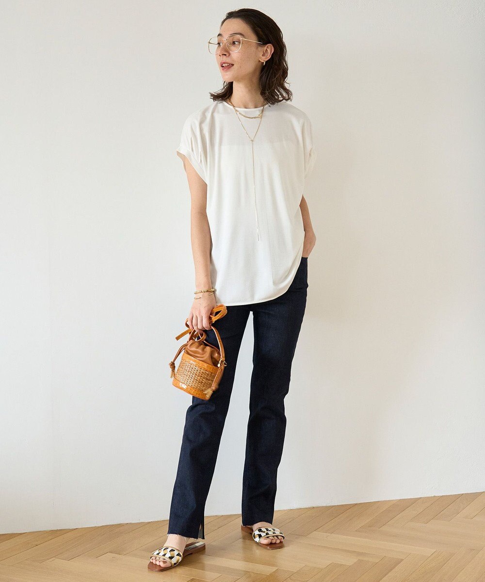 UNFILO BEAUTY FORM タックスリーブTシャツ 