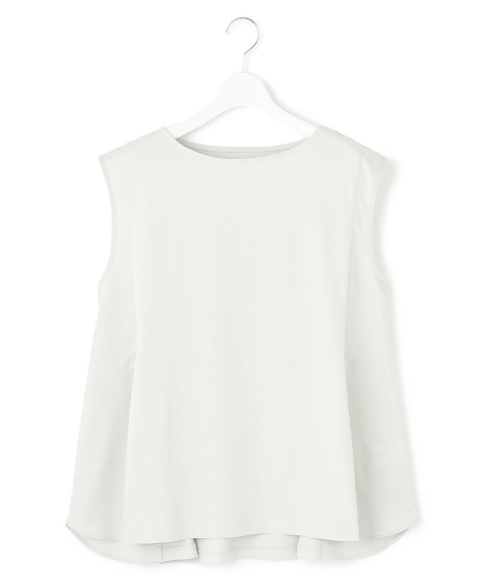 J.PRESS YORK STREET 【WOMEN】ファブリックポイント ノースリーブプルオーバー 