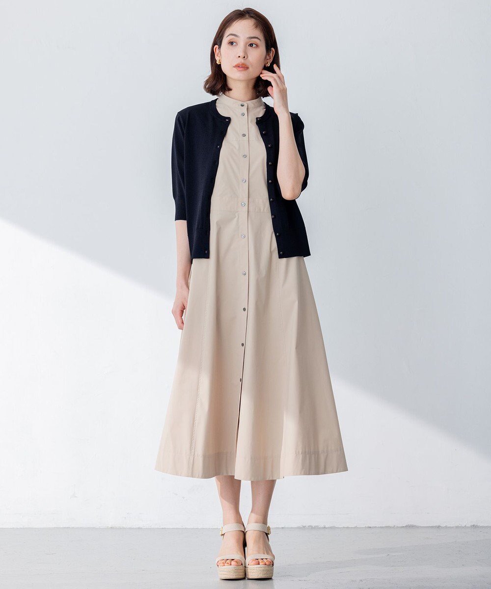 組曲 S 【速乾・撥水】ハイカウントタフタ ワンピース 