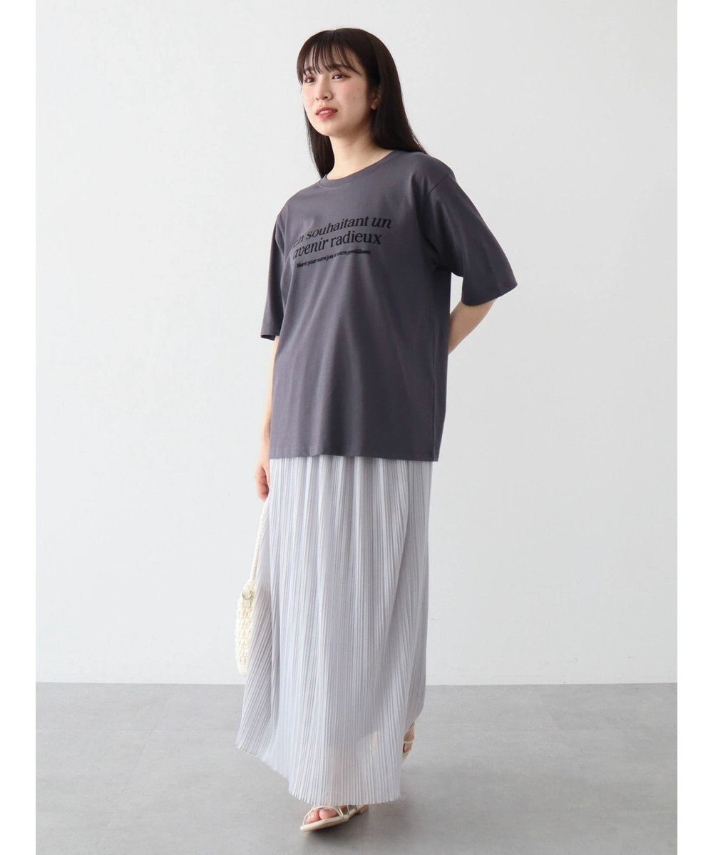 Green Parks ５分袖フロッキーロゴプリントＴＥＥ 