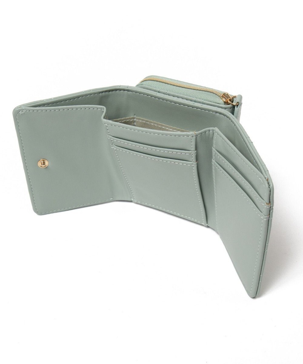 WEGO フラワーキルティングウォレット 