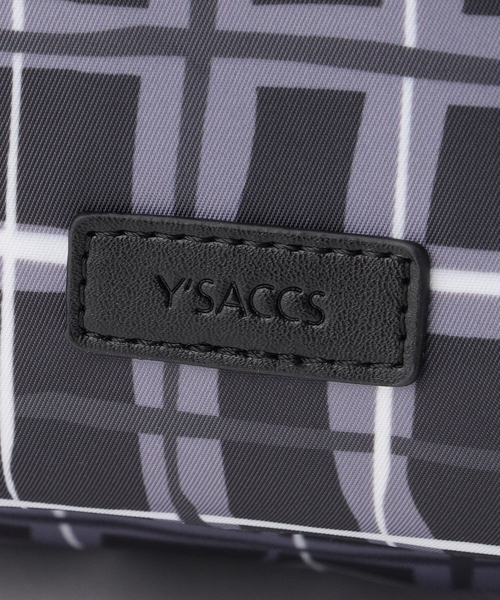 Y'SACCS ドローイングチェック撥水リュックサック 