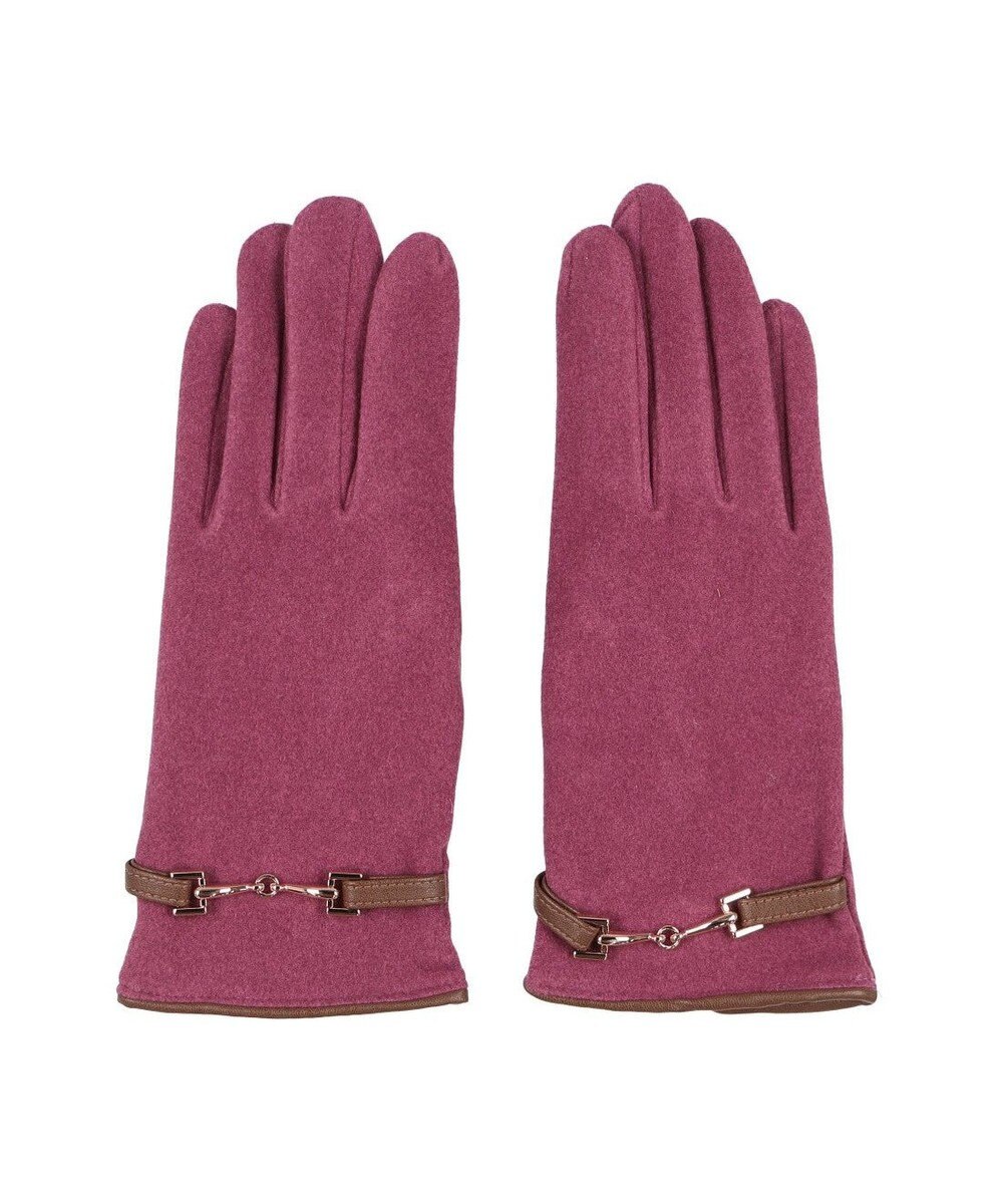 UNBILLION カシュネ cache nez / ビット金具付きジャージー手袋 