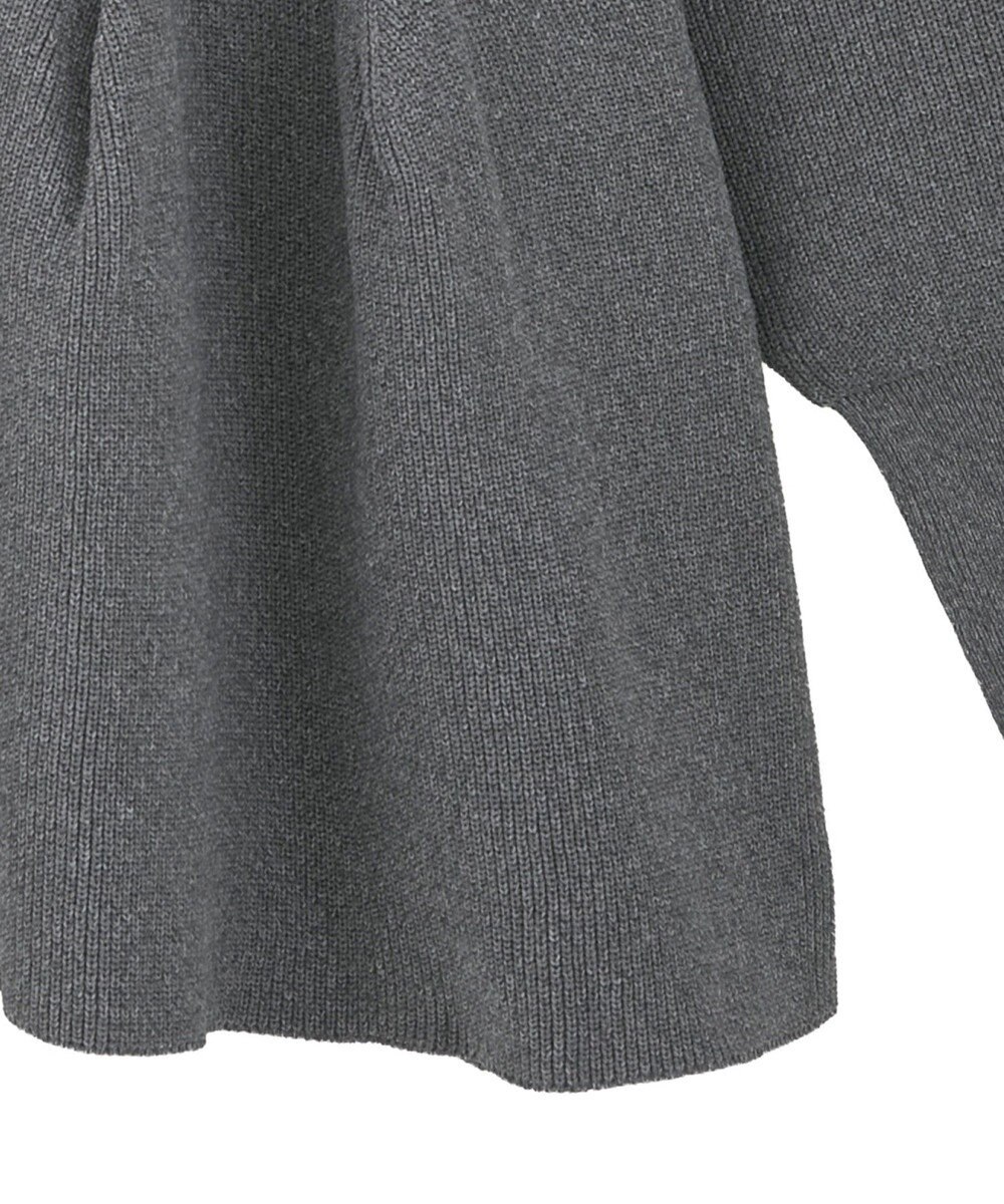 Green Parks 金釦ペプラムニットカーディガン 