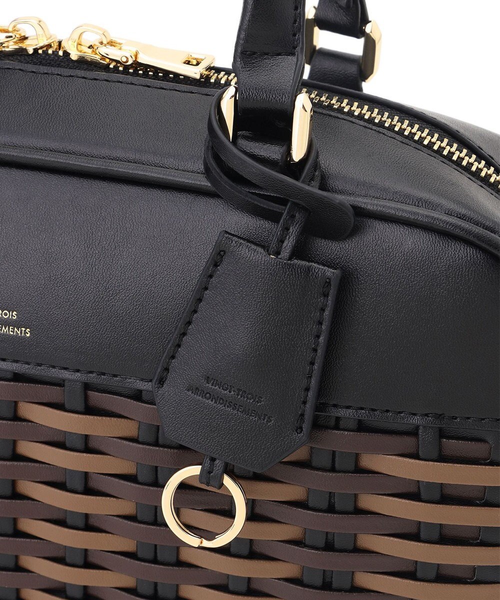 23区 【先行予約】バスケットメッシュ ボストンバッグ 