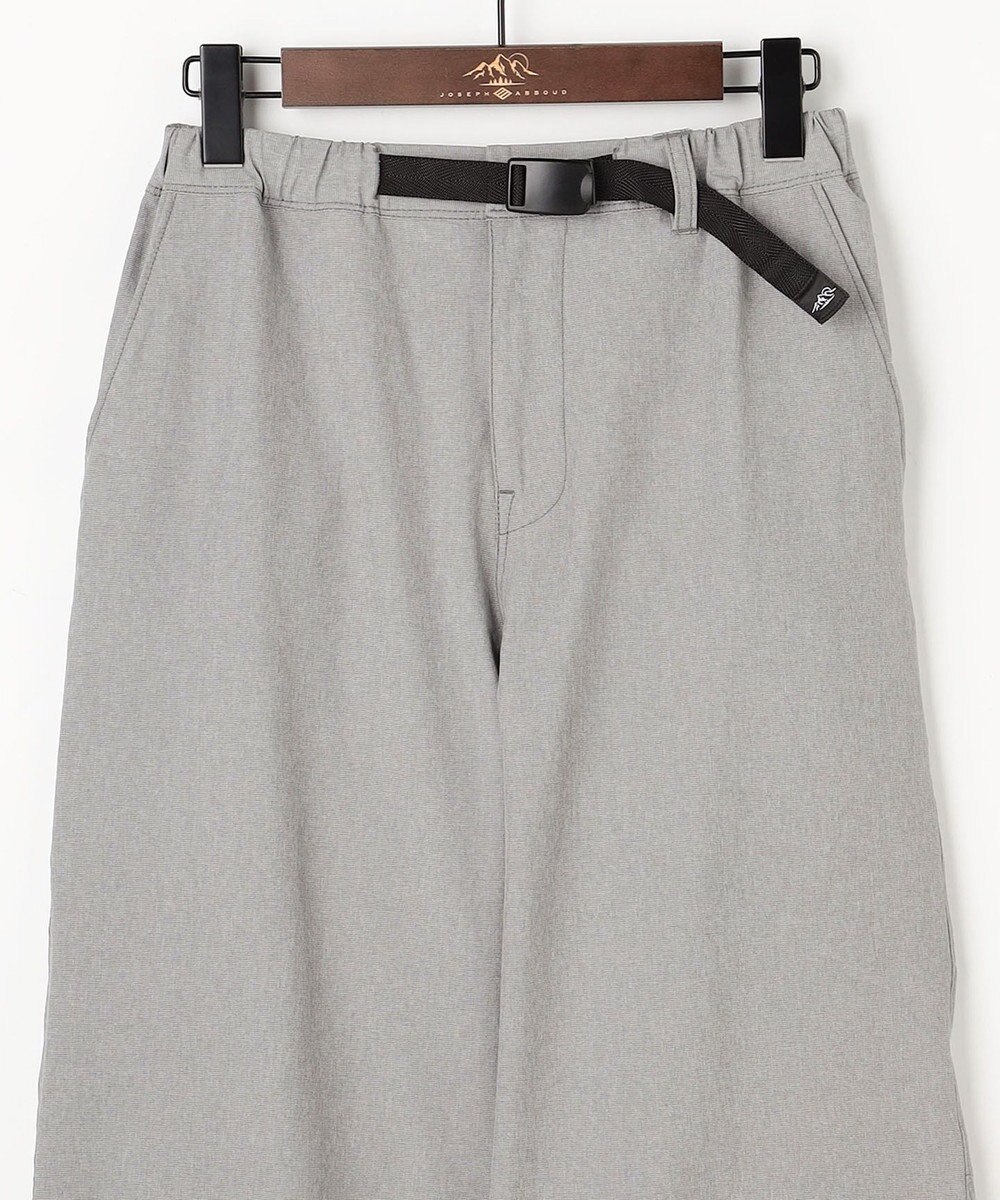 JOSEPH ABBOUD MOUNTAIN 【ストレッチ/5ポケット/ECO撥水/ソフト】ハイパワーシャンブレーピケストレッチ パンツ 