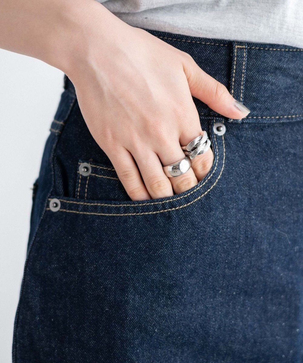 WEGO デニム台形ミニスカート 