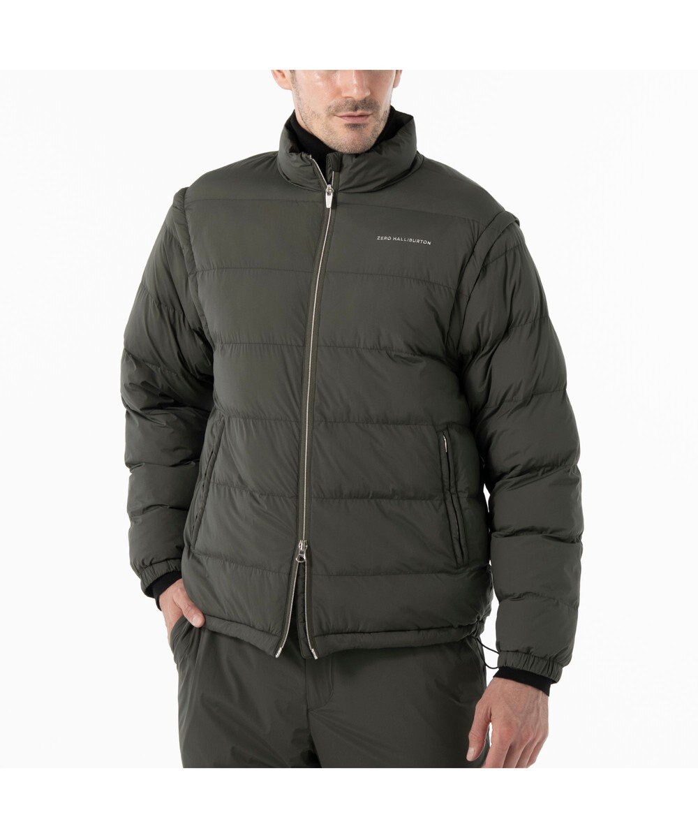 ZERO HALLIBURTON 【袖着脱可能】 2WAY中綿アウター ZHG-M5A2d 85111 
