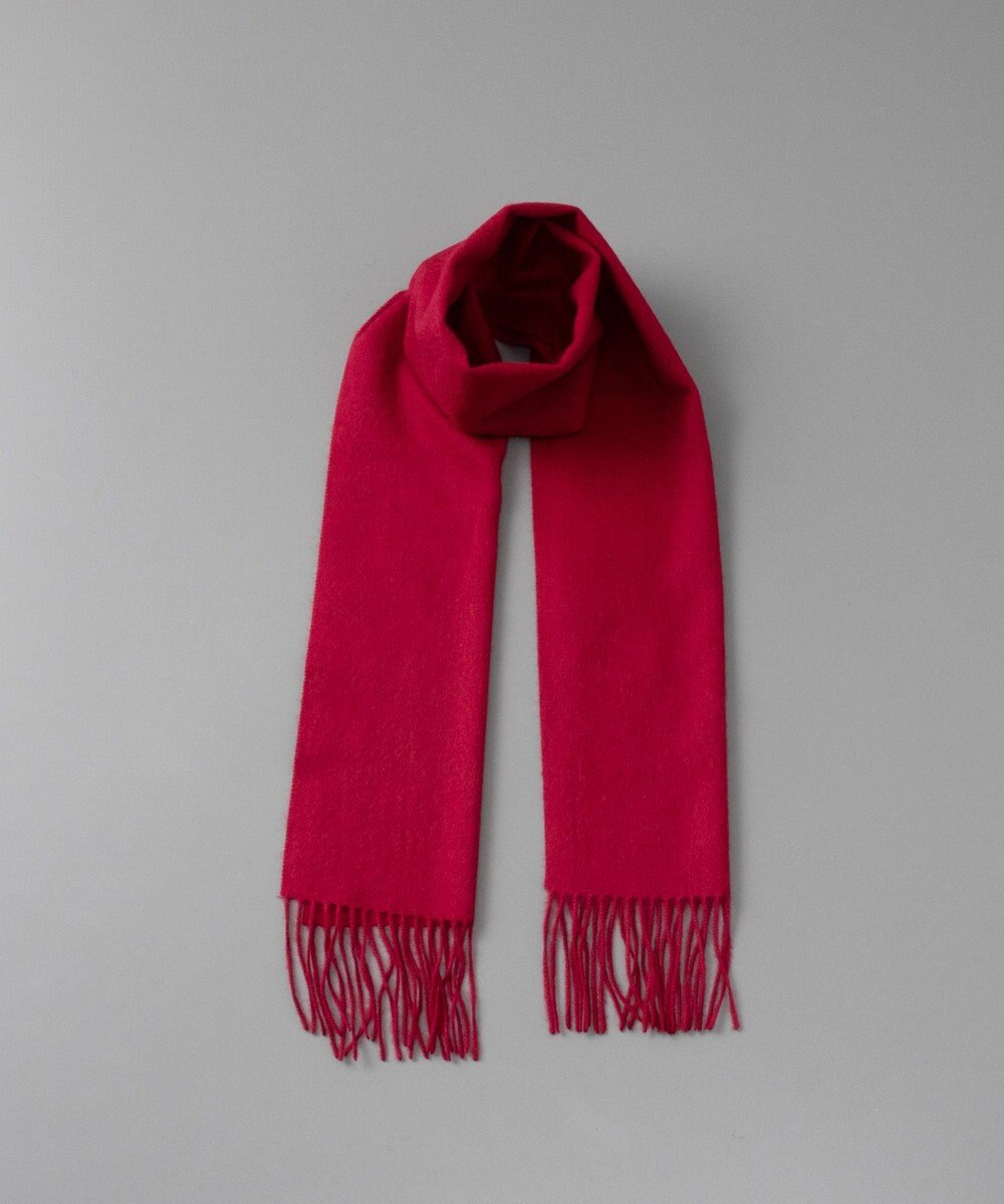 AURORA foulatelier　フラトリエ　カシミヤ起毛 無地マフラー 