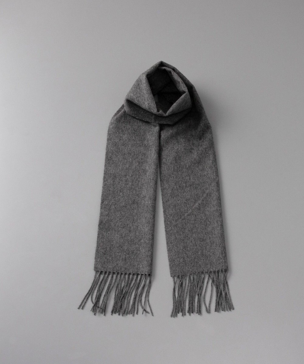 AURORA foulatelier　フラトリエ　カシミヤ起毛 無地マフラー 